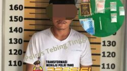 Terlibat Kasus Narkoba, Seorang Pedagang di Amankan Polisi di Desa Naga Kesiangan