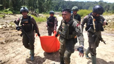 7 Pekerja Tambang di Tembak Mati KST, Evakuasi Diganggu Rentetan Tembakan