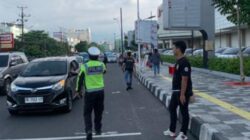 Sat Lantas Polresta Manado Berhasil Mengatasi Kemacetan di Jalan Raya