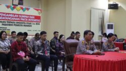 Polresta Manado Adakan Penandatanganan Pakta Integritas dan Pengambilan Sumpah Anggota Polri T.A 2024