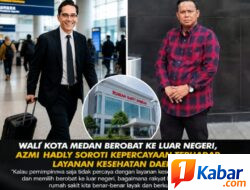 Wali Kota Medan Berobat ke Luar Negeri, Azmi Adly Soroti Kepercayaan Terhadap Layanan Kesehatan Daerah