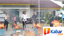 Barang Bukti Inkracht Dimusnahkan, Lapas Kelas IIB Lubuk Pakam Perkuat Sinergi Penegakan Hukum