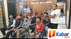 Polres Aceh Tengah Nobar Piala Dunia Bersama Masyarakat Perkuat Kamtibmas