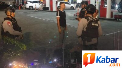 Antrean BBM Jadi Perhatian, Satuan Brimob Polda Sumut Bergerak Jaga Keamanan dan Ketertiban Masyarakat di Kota Medan
