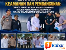Sinergi Keamanan Dan Pembangunan: Dirpolairud Polda Sulut Dampingi Dirjen Perikanan Tangkap KKP Tinjau Pelabuhan Perikanan Bitung