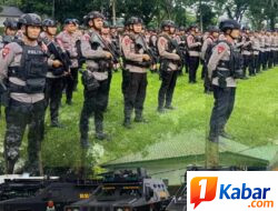Brimob Polda Sumut Matangkan Kesiapan Pengamanan Kunjungan Kerja Wakil Presiden RI di Kota Medan