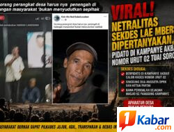 Viral! Netralitas Sekdes Lae Mbersih Dipertanyakan, Pidato di Kampanye Akbar Nomor Urut 02 Tuai Sorotan
