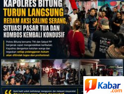 Kapolres Bitung Turun Langsung Redam Aksi Saling Serang, Situasi Kembali Kondusif