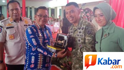 Letkol Rachmat Phonna Darwin Resmi Komandan Batalyon Yonif TP 852/ABY Pantai Labu-Deli Serdang