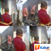 Dinas Damkarmat Deli Serdang Bergerak Cepat Padamkan Api Rumah Semi Permanen di Tanjung Morawa, Terbakar Diduga Akibat Korsleting Listrik