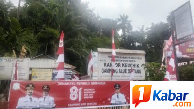 Pemerintahan Gampong Alue Sentang, Meriahkan Hari Kemerdekaan RI Ke-81, Mengenang Jasa Pahlawan Revolusi 1945,