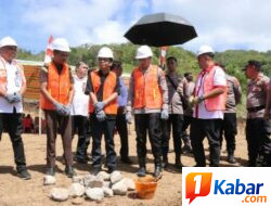 Ground Breaking Pembangunan Mako Polres Kepulauan Sitaro Resmi Dilaksanakan