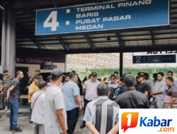 Cek Kesiapan Dukung BRT Mebidang, Bupati Deli Serdang Tinjau Pasar dan Terminal Deli Tua