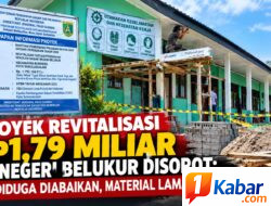 PROYEK REVITALISASI Rp1,79 MILIAR SD NEGERI BELUKUR DISOROT: K3 DIDUGA DIABAIKAN, MATERIAL LAMA DIPERTANYAKAN
