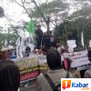 Puluhan Massa Kelompok Petani Sumut Geruduk Gedung DPRD Sumut, Desak Pemerintah Tuntaskan Konflik Agraria