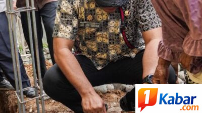 Zakat ASN Deli Serdang Bangun Rumah Layak Huni Nek Ngateni di Namorambe