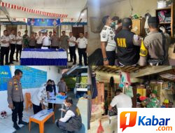Perkuat Keamanan, Lapas Kelas IIB Kota Bakti Gelar Razia Gabungan dan Tes Urine Bersama APH