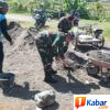 Babinsa Koramil 11/Bandar Baru Gelar Karya Bakti, Perkuat Kemanunggalan TNI dan Rakyat