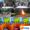 Lapak Narkoba Dibongkar dan Dibakar Habis, Gang Kalimantan Desa Tanjung Morawa B, Gang Aman Hingga Lorong 3 Tanjung Morawa Pekan, 7 Orang Gol