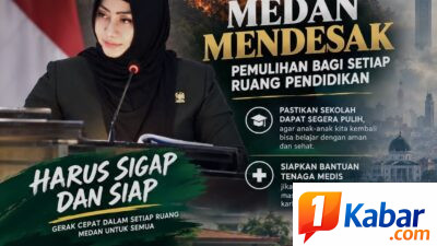 Kabut Asap Selimuti Kota Medan Tidak Sehat, Lailatul Badri Minta Rico Waas Liburkan Sementara Pembelajaran Tatap Muka Bagi Siswa di Kota Medan