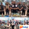 Tim Gabungan Gerebek Sarang Narkoba di Desa Mencirim-Deli Sedang, FI Bandar Sabu Berhasil Diringkus, Pistol dan Puluhan Bong Disita
