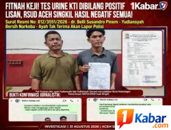 Dugaan Hasil Tes urine Di PT Delima Makmur Di Pertanyakan! Dokumen RSUD Aceh Singkil No.812/3551/2026 catat Lima Jenis Narkoba Negatif