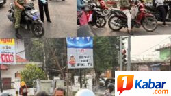Ombudsman Sumut bersama Dinkes Sumut Bagikan Ratusan Masker Gratis kepada Pengendara dan Jalan Kaki di Jalan Asrama-Medan Helvetia