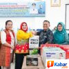 Jelita Asri Ludin Tambunan Serahkan Hadiah kepada Desa Percut Juara I dan Desa Cinta Damai Juara II PTP2WKSS Deli Serdang
