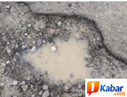 Pekerjaan Tambal Sulap Belum Terealisasi Secara Menyeluruh,Warga Khawatir Rawan Terjadi Kecelakaan,