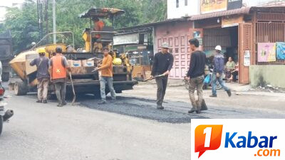 Tanpa Plang, Tanpa Rambu, Tanpa APD! Proyek Tambal Sulam Jalan Nasional di Perbaungan Ancam Keselamatan Pekerja dan Pengguna Jalan