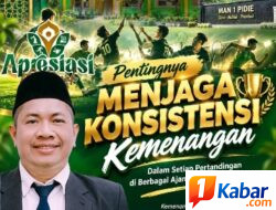 Kepala MAN 1 Pidie Tekankan Pentingnya Konsistensi untuk Meraih Prestasi Olahraga