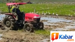 Babinsa Koramil 11/Bandar Baru Dampingi Petani Bajak Sawah, Dukung Ketahanan Pangan di Pidie Jaya
