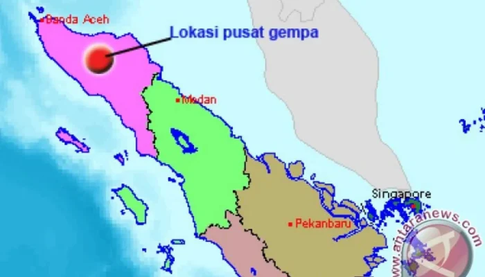 Gempa Magnitudo 4,5 Guncang Bener Meriah