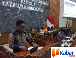 Wakil Bupati Deli Serdang Sampaikan Penjelasan Delapan Ranperda Pada Paripurna DPRD Deli Serdang