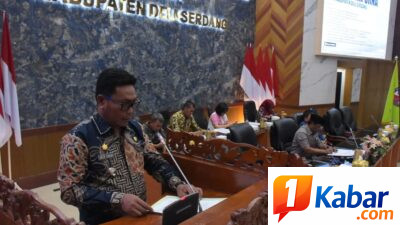 Wakil Bupati Deli Serdang Sampaikan Penjelasan Delapan Ranperda Pada Paripurna DPRD Deli Serdang
