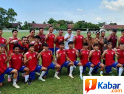 Tonton Laga Lawan Timor Leste U19, Bupati Deli Serdang Motivasi Paya Bakung United Jelang Liga 4