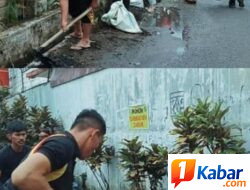 Humanis dan Dekat dengan Masyarakat, Personel Detasemen Gegana Brimob Polda Sumut Bersihkan Lingkungan Gereja