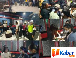Polresta Deli Serdang Gelar Razia Gabungan di Dua Lokasi THM, Pengunjung Dites Urine Mendadak, 4 Orang Pengunjung Diamankan Positif Narkoba