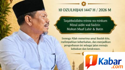 Chaidir Toweren Ucapkan Selamat Hari Raya Idul Adha 1447 H/2026 M