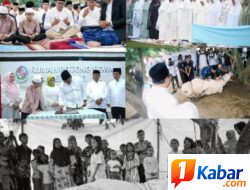 Sholat Idul Adha 1447 H bersama Warga, Bupati Deli Serdang Tinjau Pemotongan Hewan Kurban dari Presiden RI dan Resmikan RPH di Tanjung Morawa-Deli Serdang