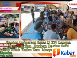 Headline: Wujud Kepedulian Sosial, Imigrasi Kelas II TPI Langsa Salurkan Daging Kurban untuk Anak Yatim dan Masyarakat**