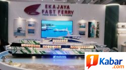 Ekajaya Fast Ferry Perkenalkan kembali Ekajaya Patra di Ajang BBTF 2026 Kapal Pertama Dilengkapi HamiltonJet HTX58 Waterjet
