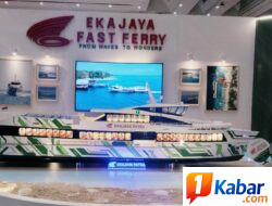 Ekajaya Fast Ferry Perkenalkan kembali Ekajaya Patra di Ajang BBTF 2026 Kapal Pertama Dilengkapi HamiltonJet HTX58 Waterjet
