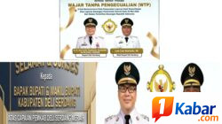 Grafis WTP DISKOPUKM Deli Serdang Abaikan Satya Lencana, Kominfo: Tanya Dinas Koperasi
