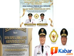 Grafis WTP DISKOPUKM Deli Serdang Abaikan Satya Lencana, Kominfo: Tanya Dinas Koperasi