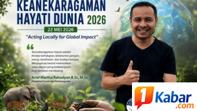 Hari Keanekaragaman Hayati Dunia 2026, Arief Martha Dorong Aksi Lokal untuk Dampak Global