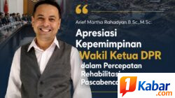Arief Martha Rahadyan: Sinergi DPR dan Pemerintah Jadi Kunci Pemulihan Pascabencana Sumatera
