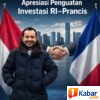 Kerja Sama Investasi RI–Prancis Dinilai Strategis, Arief Martha Rahadyan Sampaikan Apresiasi