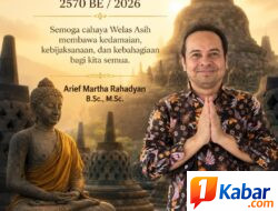 Arief Martha Rahadyan: Selamat Hari Raya Waisak 2570 BE/2026