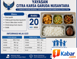 Komitmen Nyata YCKGN Delima Pidie, Sajikan Menu Bergizi untuk Dukung Generasi Unggul